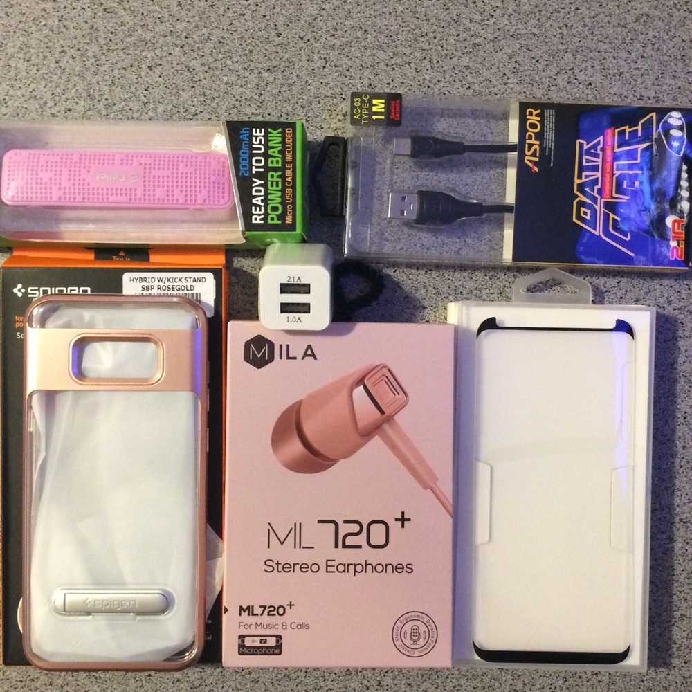 Samsung Galaxy S8 accessories Bundle
